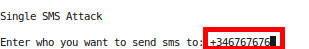 Single sms